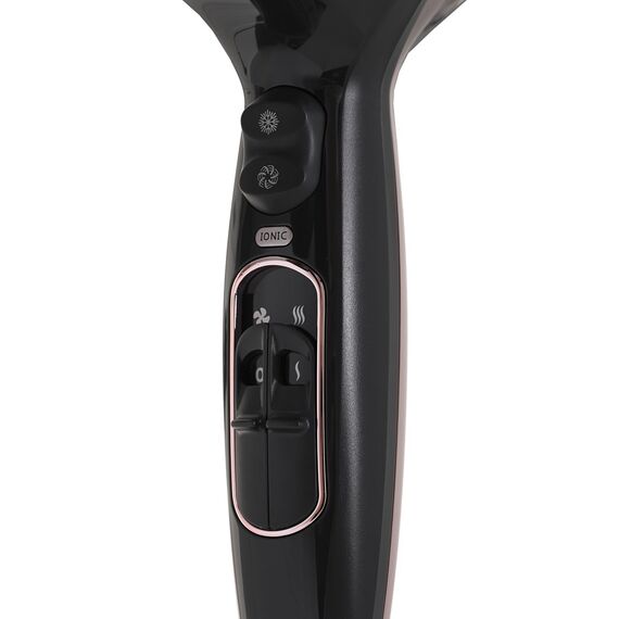 Remington D5706 hair dryer 2200 W Black, Pink gold Εργαλεία Μαλλιών Περιποίηση Μαλλιών