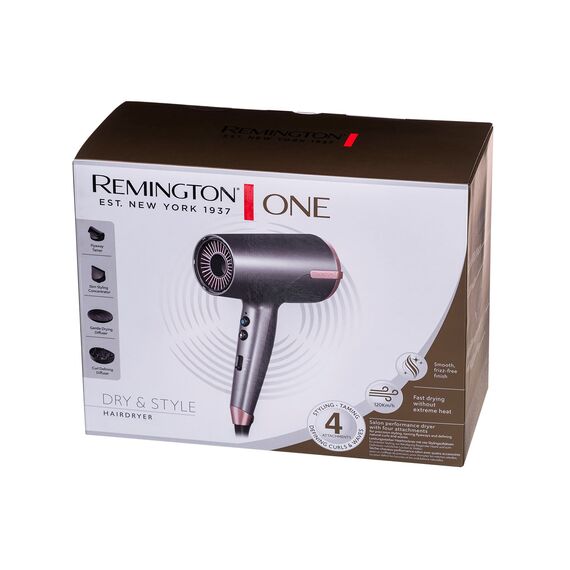 Remington D6077 hair dryer 2000 W Bronze, Grey Hair Tools Hair Care