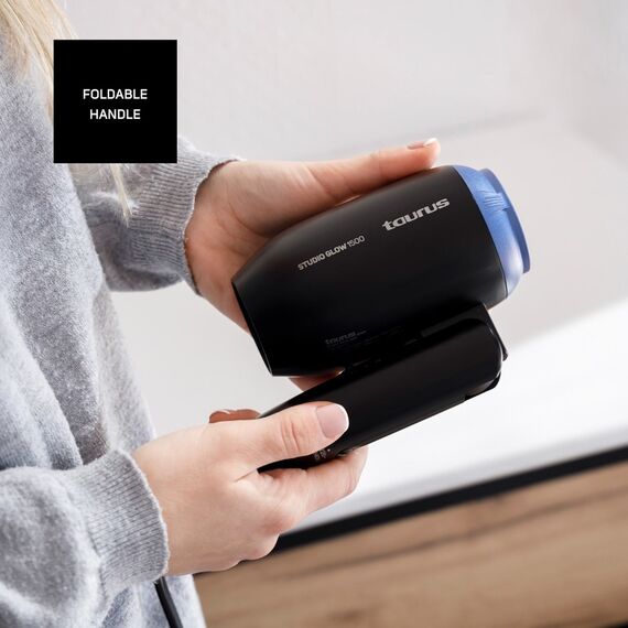 Taurus Studio Glow 1500 hair dryer 1400 W Black Εργαλεία Μαλλιών Περιποίηση Μαλλιών