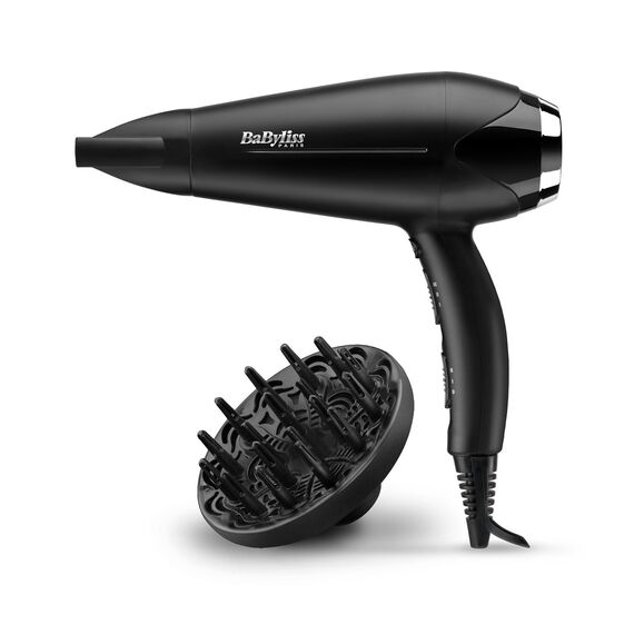 BaByliss D572DE hair dryer 2200 W Black Εργαλεία Μαλλιών Περιποίηση Μαλλιών