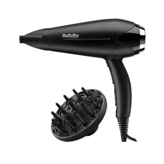 BaByliss D572DE hair dryer 2200 W Black Εργαλεία Μαλλιών Περιποίηση Μαλλιών