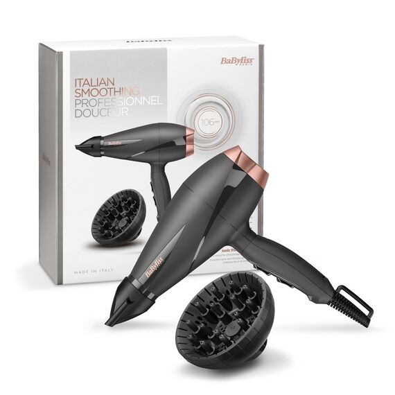 BaByliss Smooth Pro 2100 2100 W Black, Pink gold Εργαλεία Μαλλιών Περιποίηση Μαλλιών