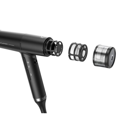GA.MA PH6080.BK IQ3 Perfetto hair dryer 1600 W Black Εργαλεία Μαλλιών Περιποίηση Μαλλιών