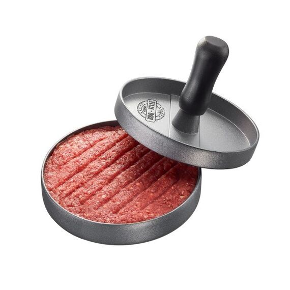 GEFU BBQ hamburger press Black, Grey Aluminium, Plastic Κουζίνα Σπίτι & Κουζίνα