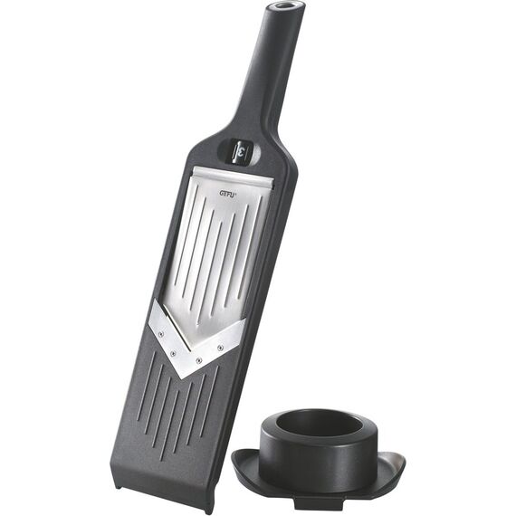 GEFU VIOLI slicer Manual Black ABS synthetics, Stainless steel Kitchen Home & Kitchen