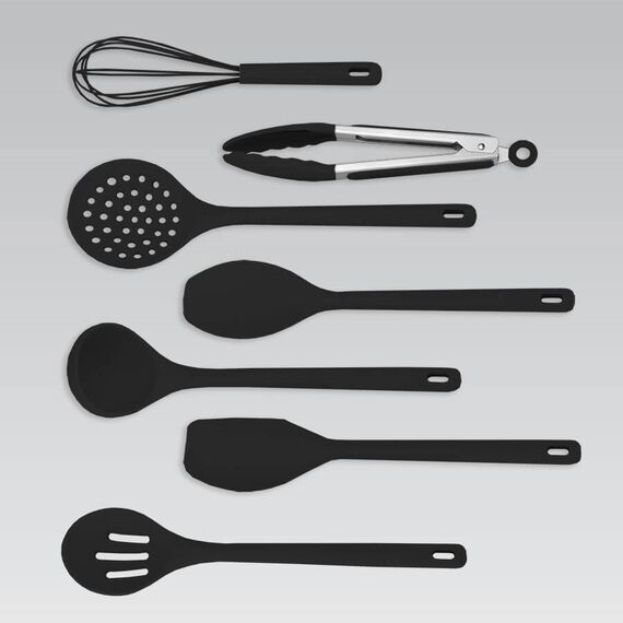 Kitchen utensils MAESTRO MR-1542-BLACK 8 elements Black Kitchen Home & Kitchen
