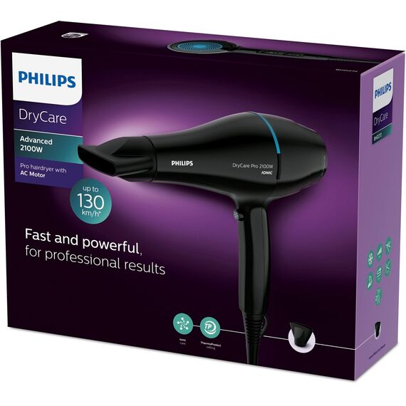 Philips DryCare BHD272/00 hair dryer 2100 W Black Hair Tools Hair Care