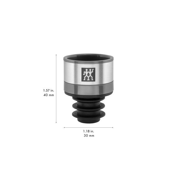 ZWILLING FRESH & SAVE wine preserving pump 3 cm Plastic, Silicone, Stainless steel Κουζίνα Σπίτι & Κουζίνα