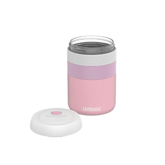 Kambukka Bora Lunch box thermos 600 ml - Pink Κουζίνα Σπίτι & Κουζίνα