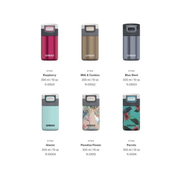Kambukka Etna Breezy Blue - thermal mug, 300 ml Kitchen Home & Kitchen