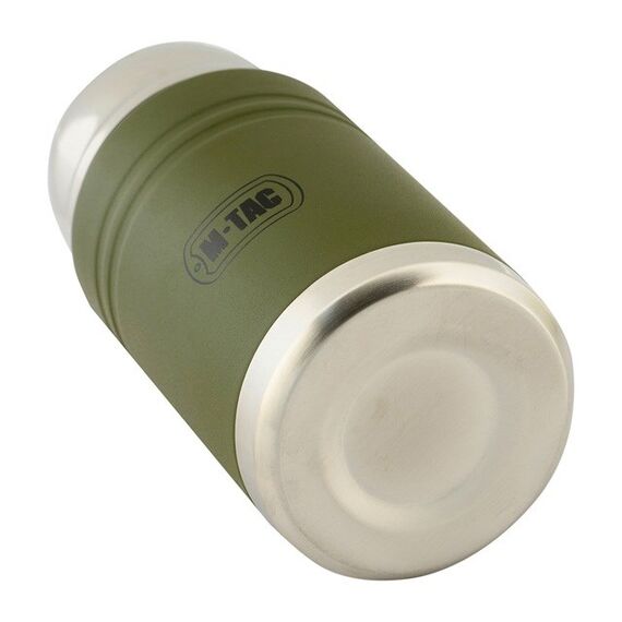 M-Tac UN-R02-750A Food thermos with foldable stainless steel spoon, 750 ml, olive green Κουζίνα Σπίτι & Κουζίνα
