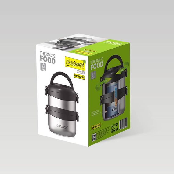 Maestro MR-1635-150 Thermos black, steel Kitchen Home & Kitchen