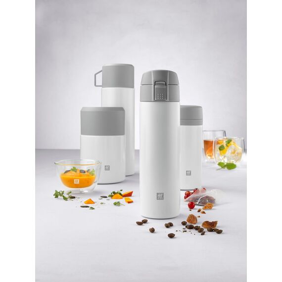 Thermo jug with a mug Zwilling Thermo 1 liter white Kitchen Home & Kitchen