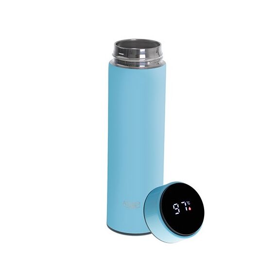 THERMOS WITH LED ADLER AD 4506BL BLUE Kitchen Home & Kitchen