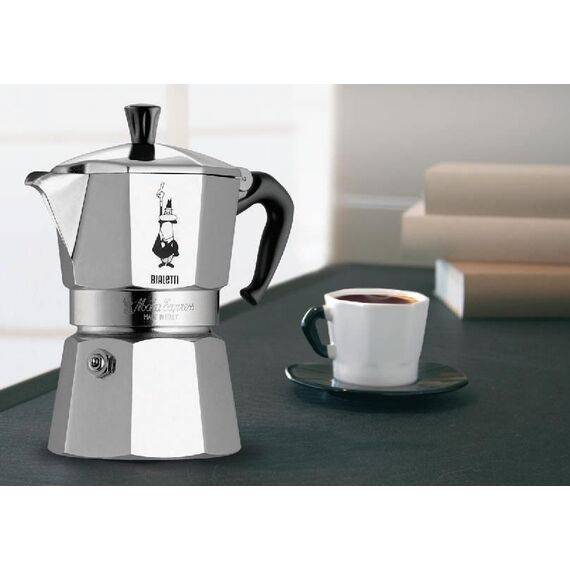 Bialetti Moka Express Moka pot 0.23 L Aluminium Coffee Machines Appliances