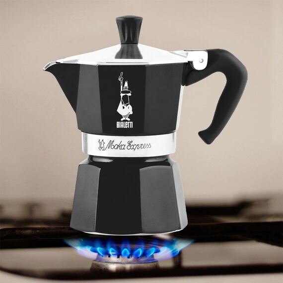 Bialetti Moka Exress Moka pot Black Coffee Machines Appliances