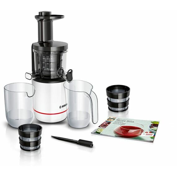 Bosch MESM500W juice maker Slow juicer Black,White 150 W Juicers Appliances