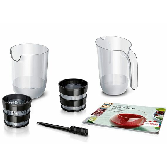 Bosch MESM500W juice maker Slow juicer Black,White 150 W Juicers Appliances