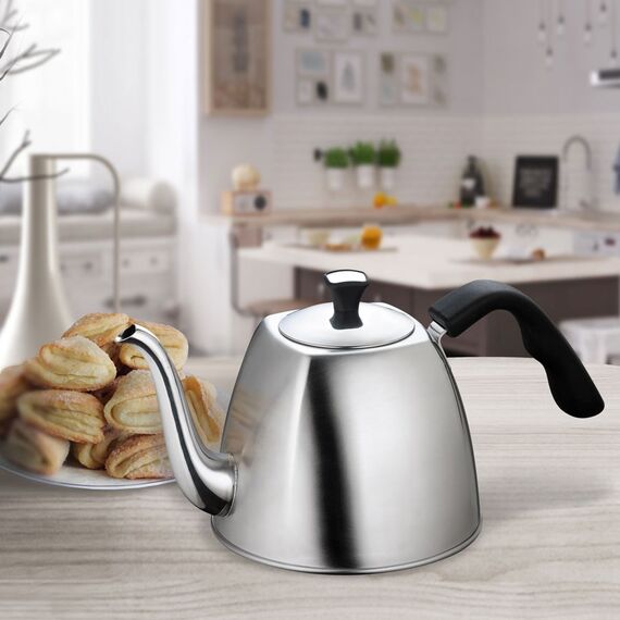 Maestro MR-1333-tea kettle 1.1 L Stainless steel Coffee Machines Appliances