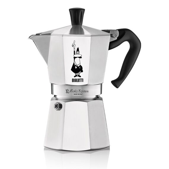 Bialetti Moka Express Moka pot 0.3 L Aluminium, Black Καφετιέρες Συσκευές