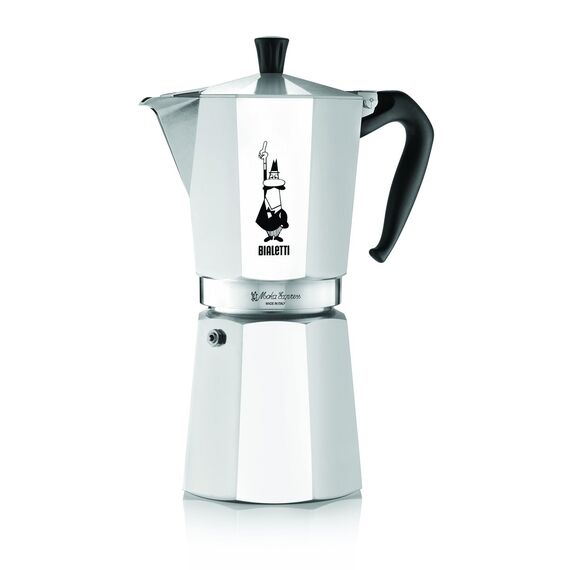 Bialetti Moka Express Moka pot 0.775 L Aluminium, Black Coffee Machines Appliances
