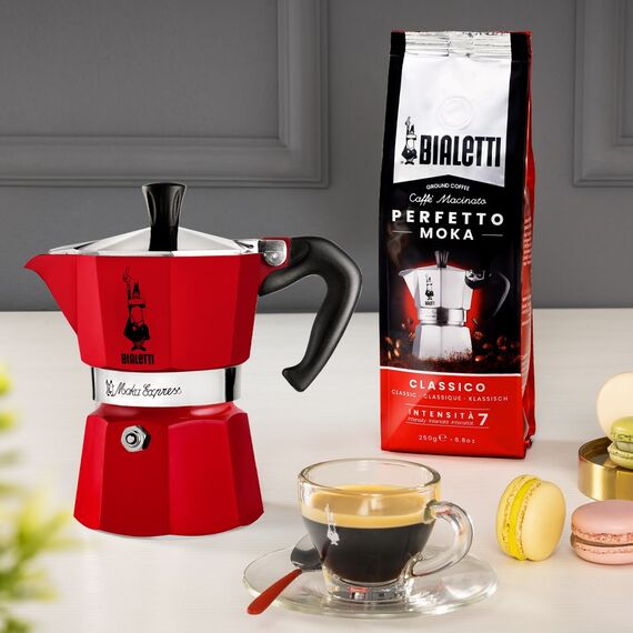 Bialetti Moka Express Moka pot Red Καφετιέρες Συσκευές