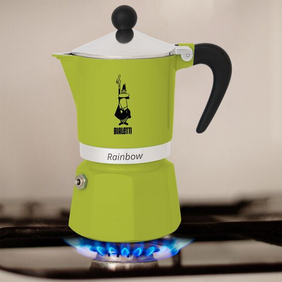 Bialetti Rainbow 0.27 L Aluminium, Thermoplastic Καφετιέρες Συσκευές