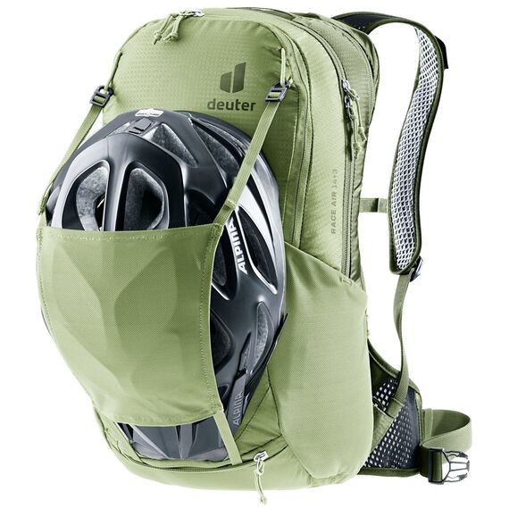 Bicycle backpack - Deuter Race Air 14+3 (Mineral/Grove) Backpacks Lugagges & Bags