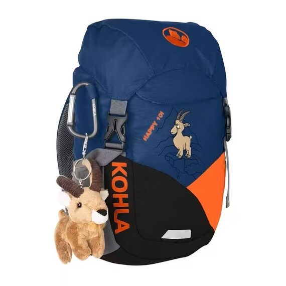 KOHLA Happy 10 L Navy Peony Children's Hiking Backpack Σακίδια Πλάτης Βαλίτσες & Τσάντες