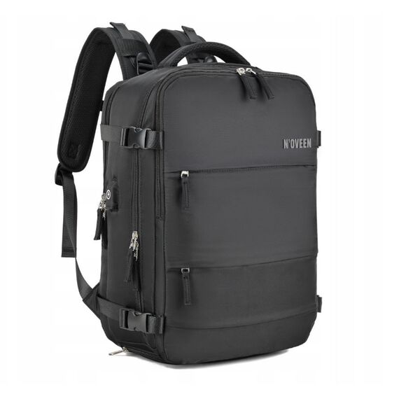 NOVEEN CTB400 Black Cabin Travel Backpack 40x20x25 Backpacks Lugagges & Bags