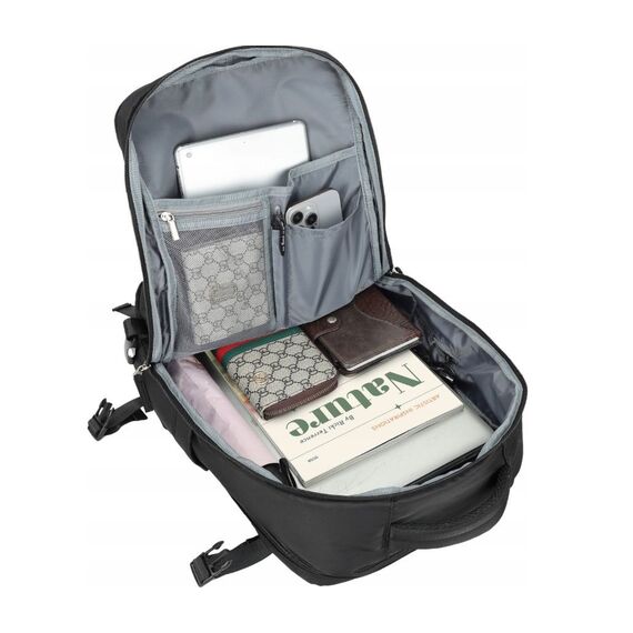NOVEEN CTB400 Black Cabin Travel Backpack 40x20x25 Backpacks Lugagges & Bags