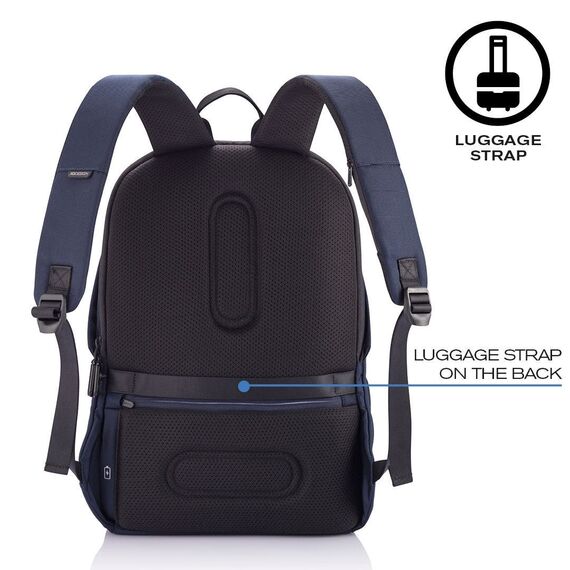 XD DESIGN ANTI-THEFT BACKPACK BOBBY SOFT NAVY P/N: P705.795 Backpacks Lugagges & Bags