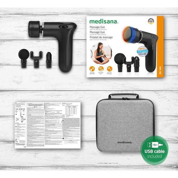 Medisana MG 560 Hot&Cold pistol massager Προϊόντα Ευεξίας Προσωπική Φροντίδα