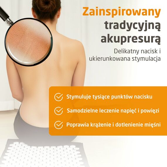 Medisana MM 100 acupressure mat with heating function Wellness Personal Care