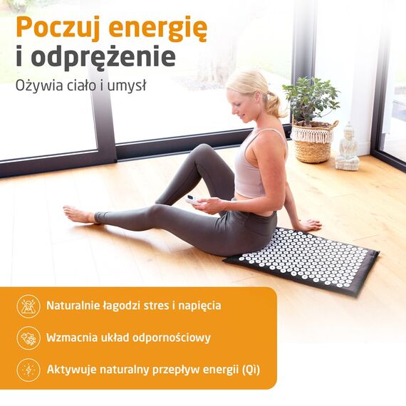 Medisana MM 100 acupressure mat with heating function Wellness Personal Care