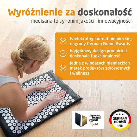 Medisana MM 100 acupressure mat with heating function Wellness Personal Care