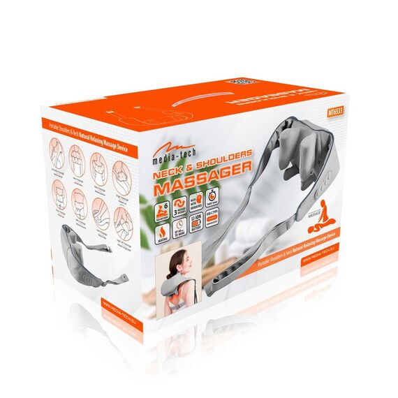 Neck & Shoulders Massager NECK & SHOULDERS MASSAGER MT6533 Προϊόντα Ευεξίας Προσωπική Φροντίδα