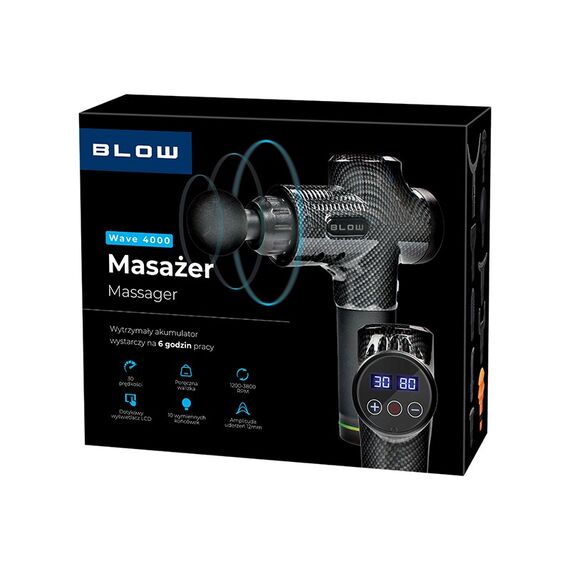 BLOW Wave 4000 massage gun Wellness Personal Care