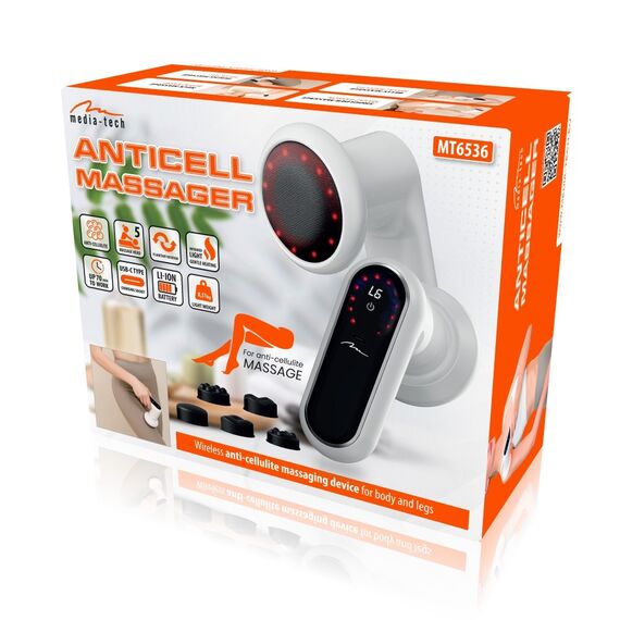 Wireless anti-cellulite massager ANTICELL MASSAGER MT6536 Προϊόντα Ευεξίας Προσωπική Φροντίδα