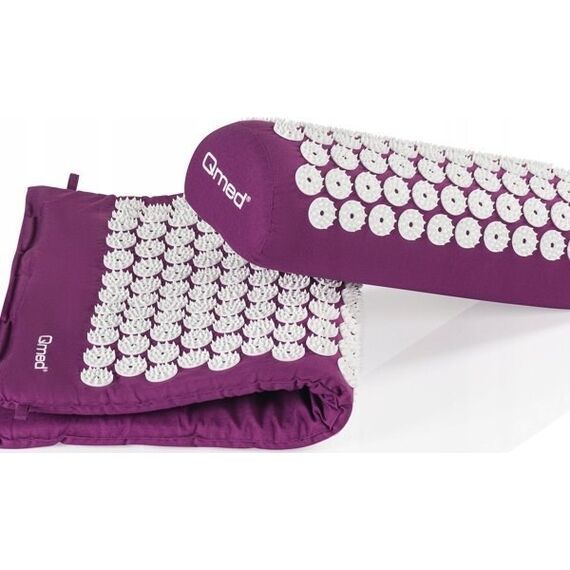 QMED Acupressure mat with cushion Purple Προϊόντα Ευεξίας Προσωπική Φροντίδα