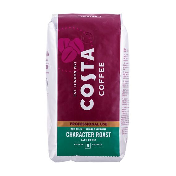 COSTA PROFESSIONAL 1KG BRAZILIAN SINGLE ORIGIN KAWA ZIARNISTA Coffee Beans Coffee