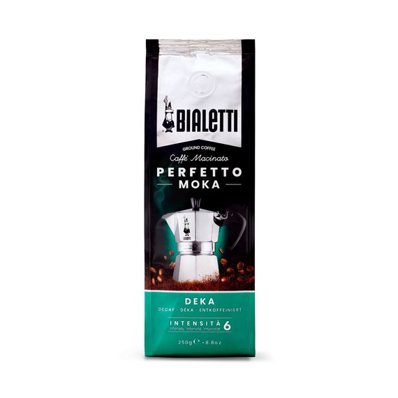 Ground Coffee Bialetti Perfetto Moka Decaf 250 g Powder Coffee Coffee