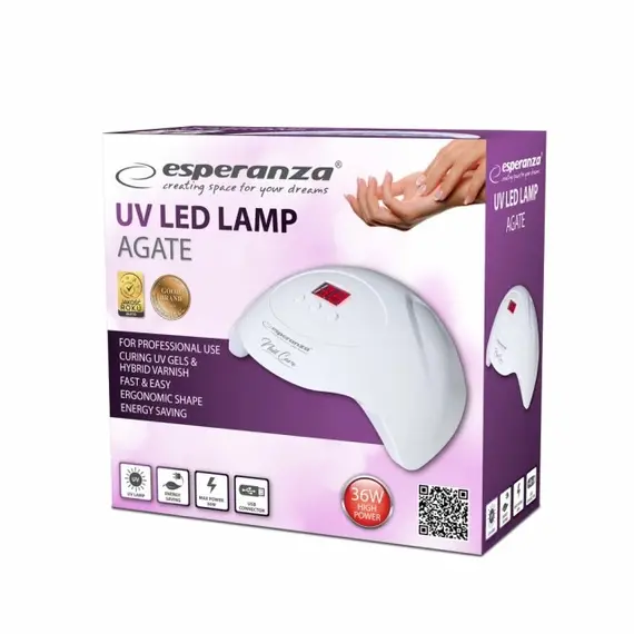 Esperanza EBN010 nail dryer 36 W UV + LED Αξεσουάρ & Εργαλεία Μακιγιάζ