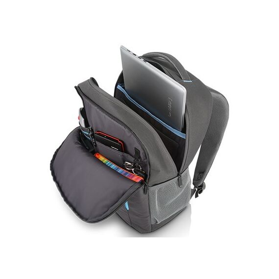 Lenovo B515 notebook case 39.6 cm (15.6") Backpack Black, Grey Laptop Bags Lugagges & Bags