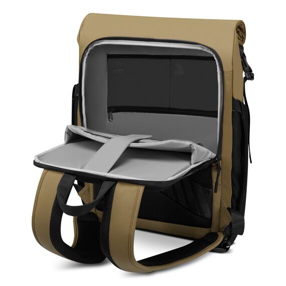 Lenovo GX41U39298 laptop case 40.6 cm (16") Backpack Black, Yellow Laptop Bags Lugagges & Bags