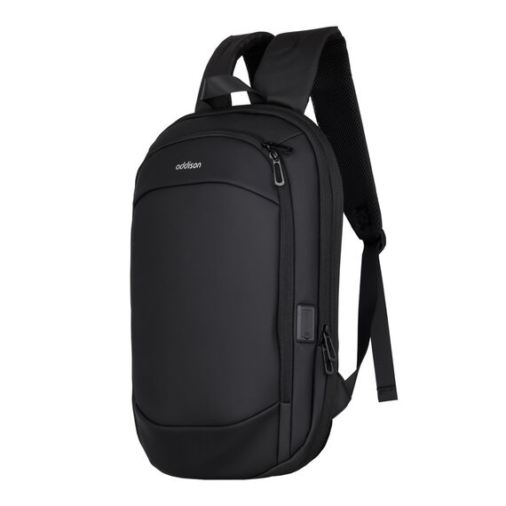 Addison 316015 laptop case 39.6 cm (15.6") Backpack Black Laptop Bags Lugagges & Bags