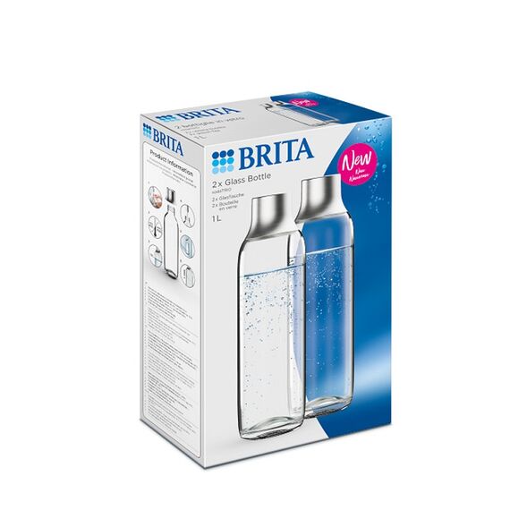 Brita sodaTRIO bottle (2 pcs., glass) Κουζίνα Σπίτι & Κουζίνα