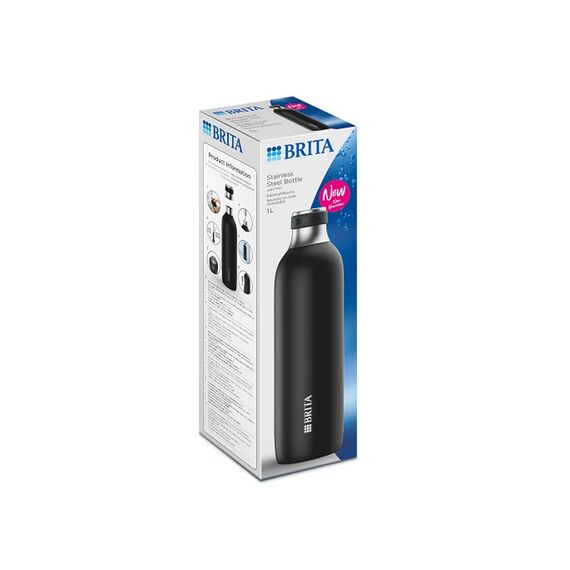 Brita sodaTRIO bottle (1 l; black) Κουζίνα Σπίτι & Κουζίνα