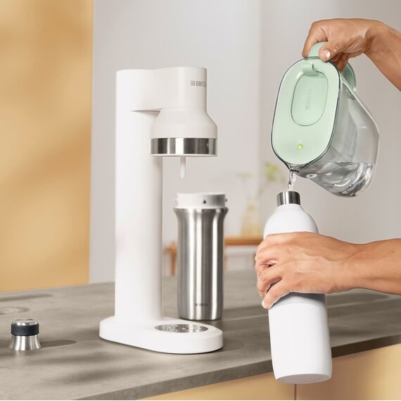 Brita sodaTRIO bottle (0.65 l; white) Κουζίνα Σπίτι & Κουζίνα