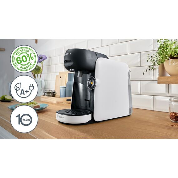 Bosch TAS164E coffee maker Fully-auto Capsule coffee machine 0.7 L Coffee Machines Appliances